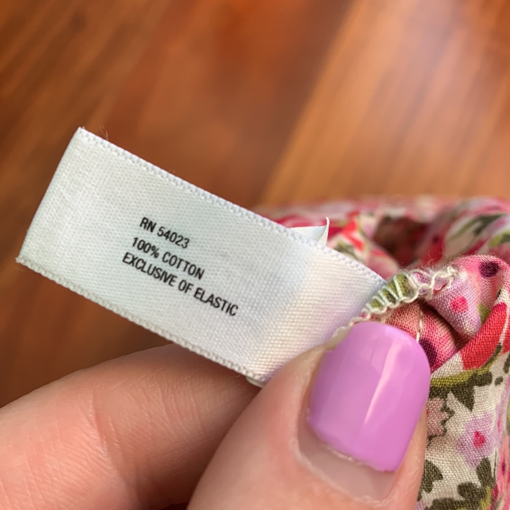 NWOT BabyGap 3-6 Month Floral Dress - Picture 4 of 4